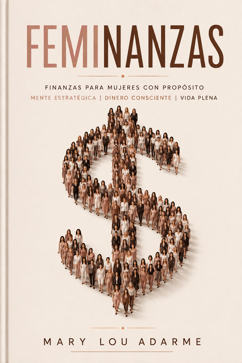 Portada del libro Feminanza$ de Mary Lou Adarme